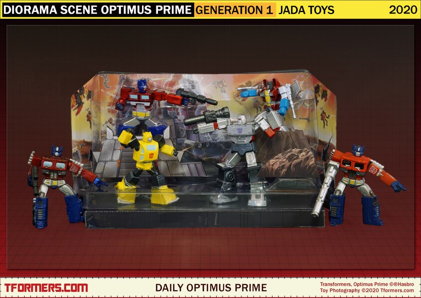 Transformers MetalFigs Diorama Scene Optimus Prime (1 of 1)